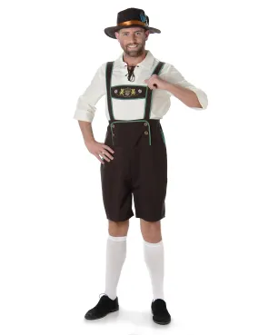 Déguisement Bavarois salopette marron homme : Deguise-toi, achat de Déguisements adultes